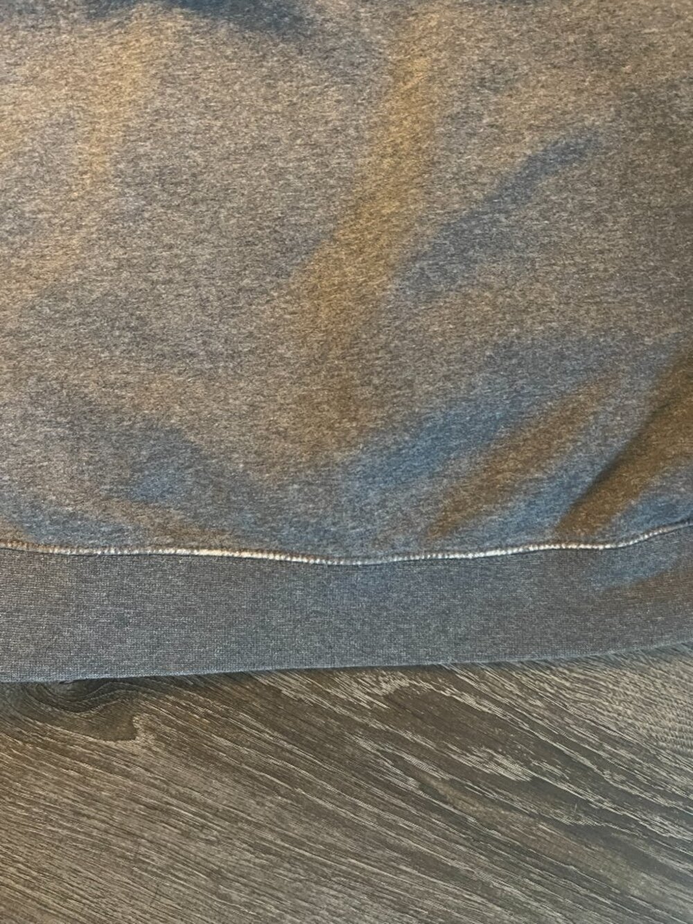 NIke Fleece Men's long sleeve Fleece Active hoodie size M Charcoal gray - Picture 7 of 8